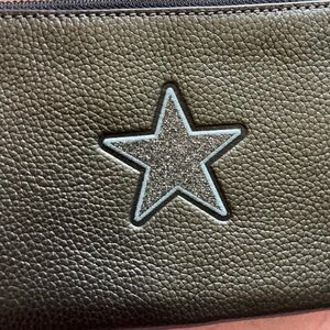 Coach sparkly star wristlet